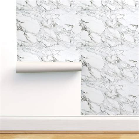 Peel And Stick Removable Wallpaper Marble Marbled