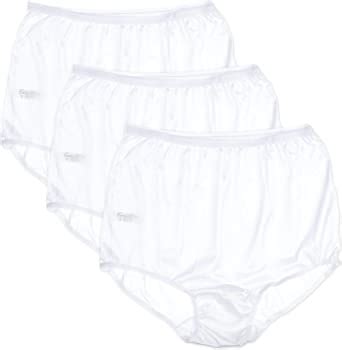 Carole Pk Nylon Briefs White At Amazon Womens Clothing Store Briefs Underwear