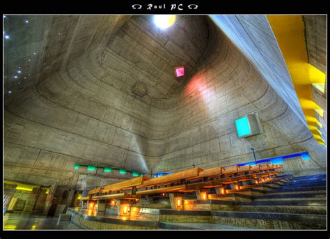 France Firminy Inside Église Saint Pierre Le Corbusi Flickr