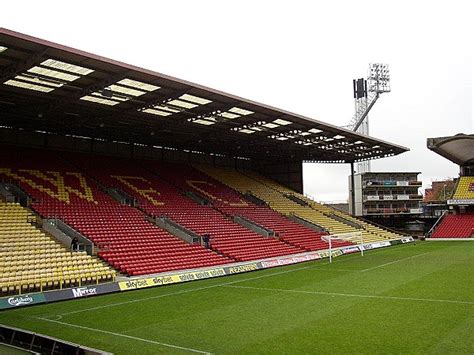 Vicarage Road Stadium Stadion In Watford Hertfordshire