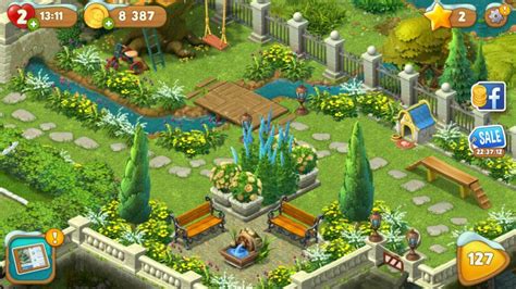 Gardenscapes — скриншоты картинки