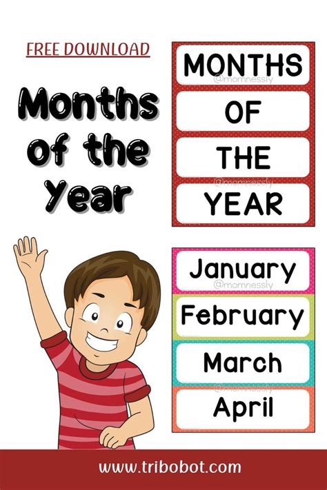 Months Of The Year Calendar Board Kindergarten Learning Months In A