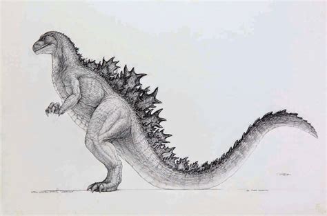 Tristars Godzilla Concept Art Godzilla Kaiju Monsters Kaiju