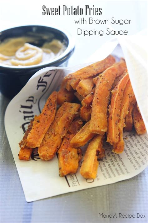 Healthy and creamy, you'll flip for this sweet potato fries dipping sauce! Sweet Potato Fries | Mandy's Recipe Box