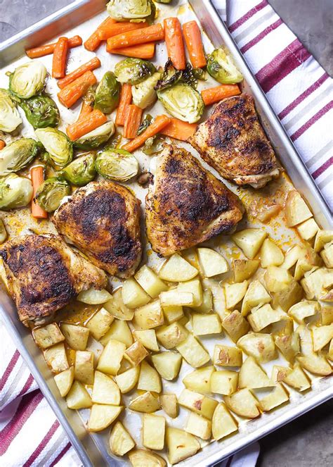 Sale Sheet Pan Chicken Carrots And Potatoes In Stock