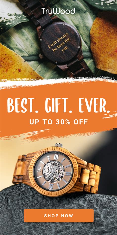 5 out of 5 stars. TruWood watches are the perfect gift for any Celebration ...