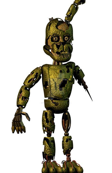 Fnaf6 Scraptrap Model By Gamerulfredbear On Deviantart