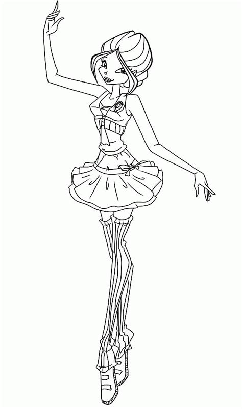 Barbie Ballerina Coloring Pages - Coloring Home