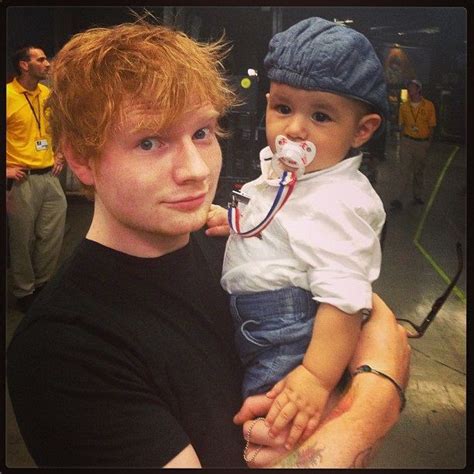 Ed Sheeran With A Baby I Have Never Seen A More Beautiful Picture