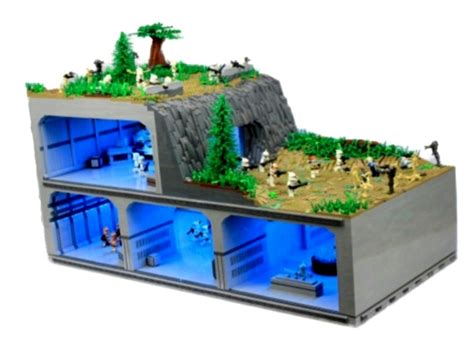 Lego Star Wars Clone Base On Alderaan By Ethan Dungan Blockheads