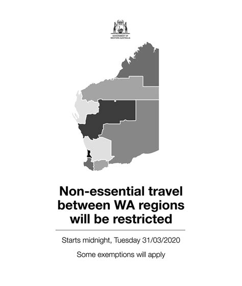 Get information on travel restrictions by country with our map. WA travel restrictions come into place from midnight ...