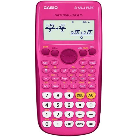 Calculadora Cient Fica Casio Fx La Plus Rosa Librer A Irbe Bolivia