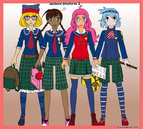School Uniform Creator Version 2 By Dressupgamescom On Deviantart