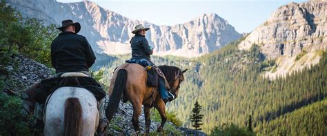 Halfway Lodge Horseback Pack Trip Banff Trail Riders