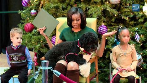 Bo (born october 9, 2008) is a pet dog of the obama family, the former first family of the united states. Bo Obama Upstages The First Lady | Entertainment Tonight