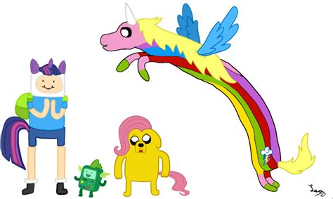 Adventure Time My Little Pony By Leaaventurera On Deviantart