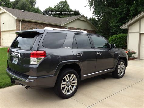 2013 Toyota 4x4 4runner Limited Suv Third Row Seating Charcoalblack