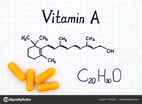 Vitamina A Formula Estrutural
