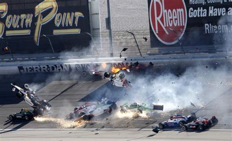 Dan Wheldon Dies In Massive Crash Indy Race