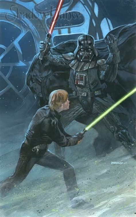 Star Wars Luke Vs Darth Vader From Return Of The Jedi Commission