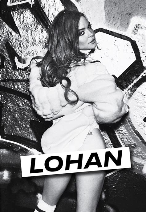 Lindsay Lohan Covers Butt In A Lohan Way In Sexy Photo Shoot And Offers Explanation For That