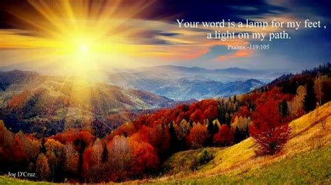 Psalm 119105 Beautiful Nature Wallpaper Sunrise Wallpaper Nature