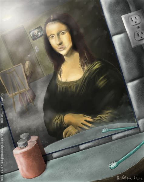 Modern Mona Lisa By Merrak On Deviantart