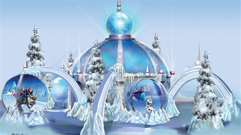 Frozen Ice Palace Opens At Short Hills Mall