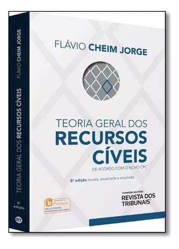 Teoria Geral Dos Recursos Cíveis De Acordo O Novo Cpc MercadoLivre