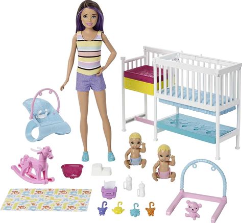 Barbie Barbie Skipper Escola De Bebês Gfl38 Mattel Multicor Amazon