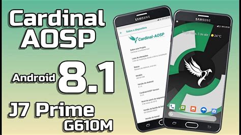 A3 2017 rom port for grand prime / j2 prime (g532f/m/g/mt) custom rom installation | review based on a3. ROM Cardinal AOSP Android 8.1 J7 prime G610M - YouTube