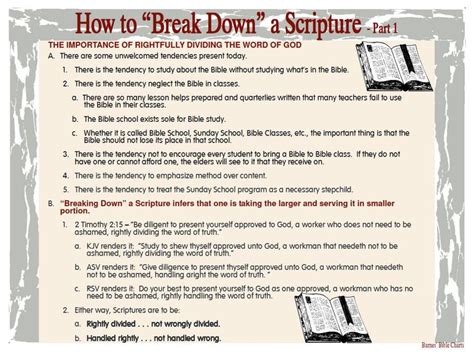 How To Break Down A Scripture 1 Bible Study Books Bible Study