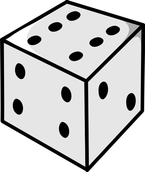 Printable Dice Template Clipart Best