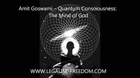 Amit Goswami Quantum Consciousness The Mind Of God Youtube