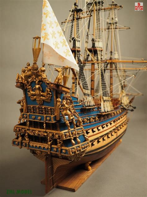 Zhl Le Soleil Royal 1669 Model Ship Zhl The Updated English Instruction