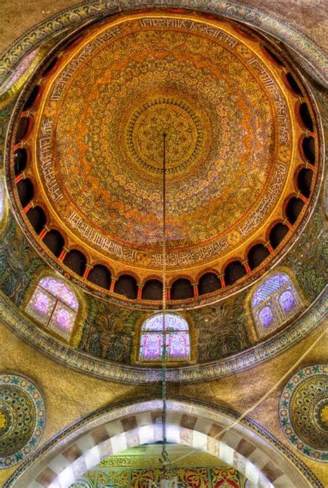 Interior Of Al Aqsa Mosque In Jerusalem Beautiful Mosques Islamic My