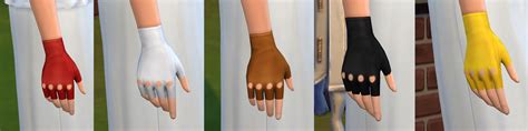 Fingerless Gloves For Female Fingerless Sims 4 Sims