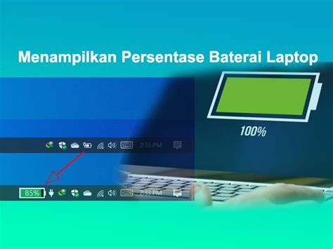 How To Display Battery Percentage On Lenovo Laptop Taskbar Asdar Tech