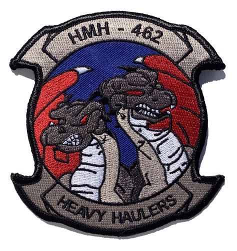 Hmh 462 Heavy Haulers Patch Sew On Squadron Nostalgia