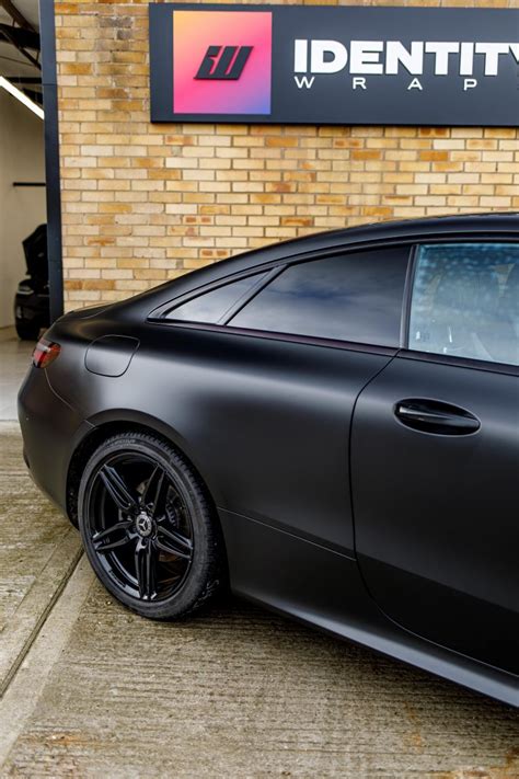 Mercedes E Class Coupe Stealth Package Identity Wraps Bespoke