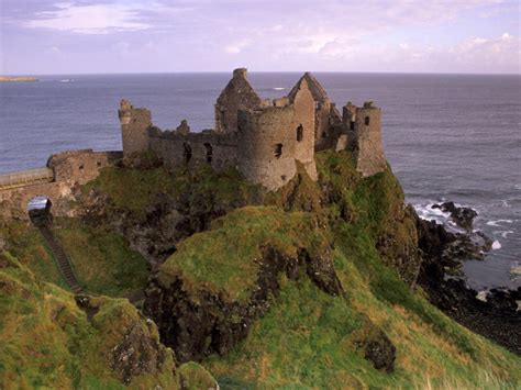 Dunluce Castle Antrim Coast Near Portrush County Antrim