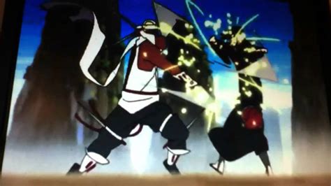 Sasuke Vs Killer Bee Part 1 Youtube