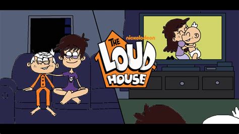 The Loud House In Lincoln And Luna Watching Home Videos