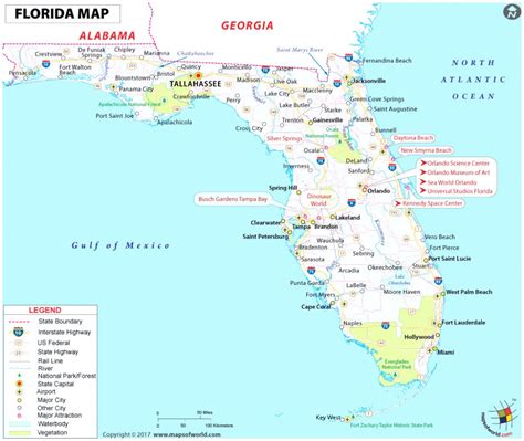 Map Of Florida West Coast Towns Printable Maps