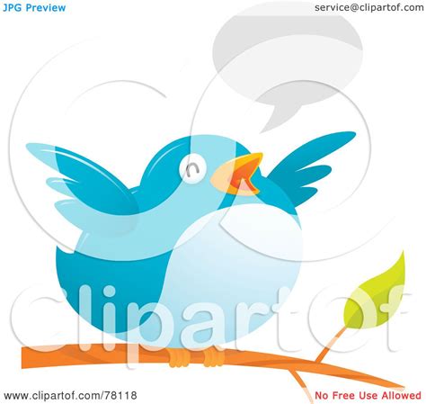 Royalty Free Rf Clipart Illustration Of A Fat Bird