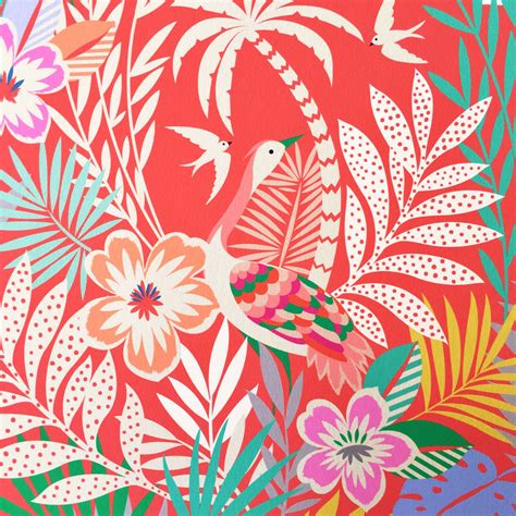 Tropical Paradise Print Wall Art By Elvira Van Vredenburgh Designs