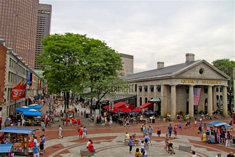 Places to visit in Boston, USA - Faneuil Hall Marketplace