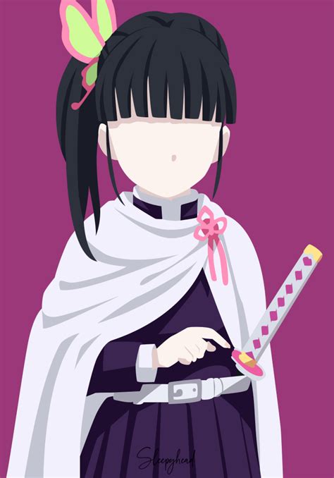 1668x2388 Kanao Tsuyuri Minimal Demon Slayer 1668x2388 Resolution