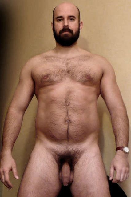 Naked Nice Guy Cock Show Hairy Daddy Nude