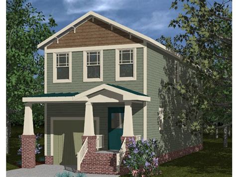 17 Amazing House Plans For Narrow Lots With Front Garage House Plans